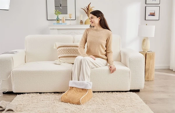 جهاز تدفئة القدم والساق كهربائي