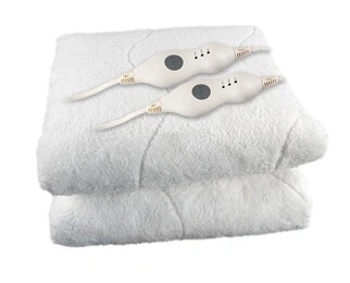 ملكة الملك حجم كبير وحدات تحكم مزدوجة وسادة فراش ساخنة