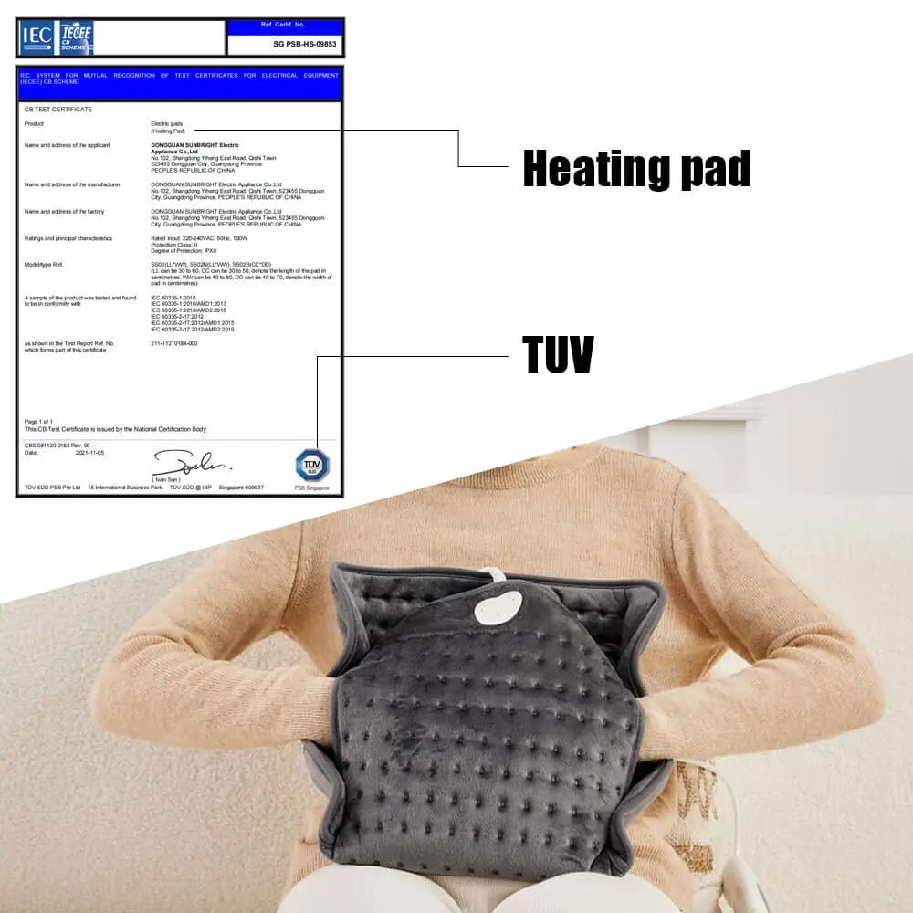Details of Electric Heating Pad for Hand and Foot Details of Electric Heating Pad for Hand and Foot