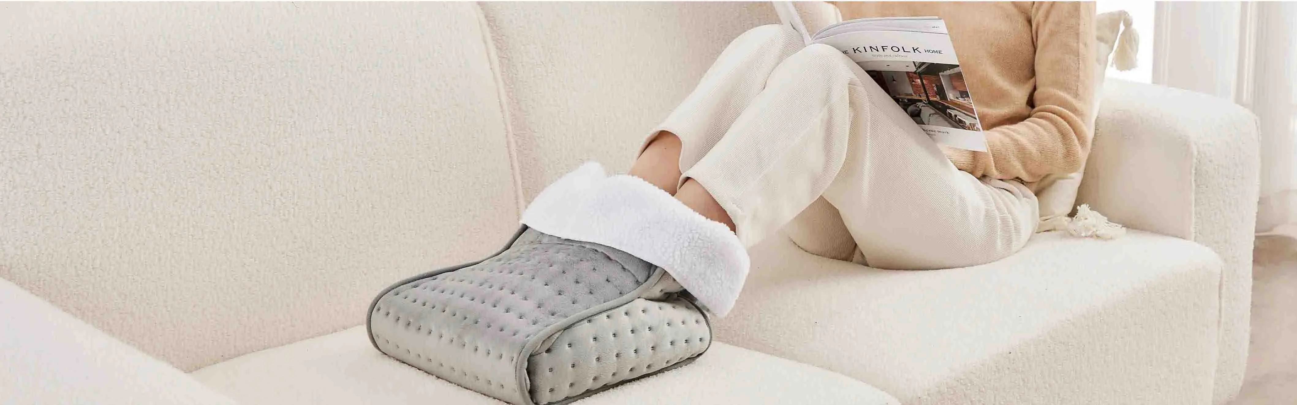 جهاز تدفئة القدم والساق كهربائي