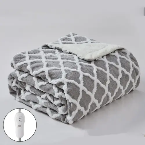 سرير واحد قابل للغسل الكهربائية على بطانية